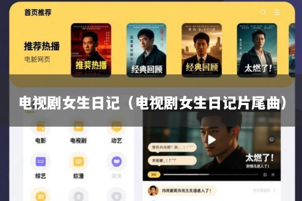 电视剧女生日记(电视剧女生日记片尾曲)