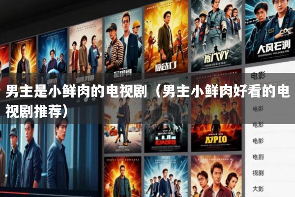 男主是小鲜肉的电视剧(男主小鲜肉好看的电视剧推荐)