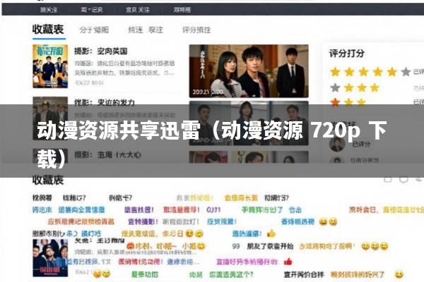 动漫资源共享迅雷(动漫资源 720p 下载)